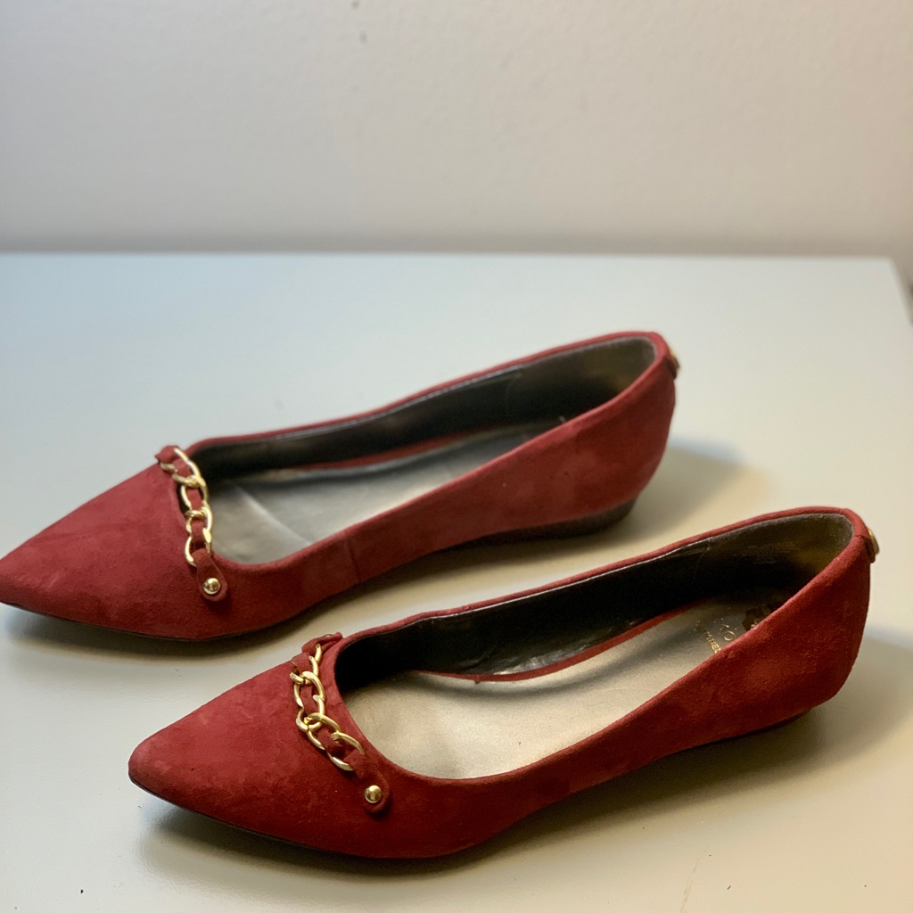 Rust Colored Flats